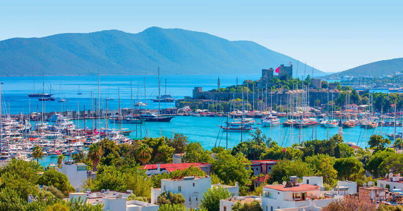 Die Perle der Ägäis, die Hauptstadt des Urlaubs Bodrum erwartet Sie!